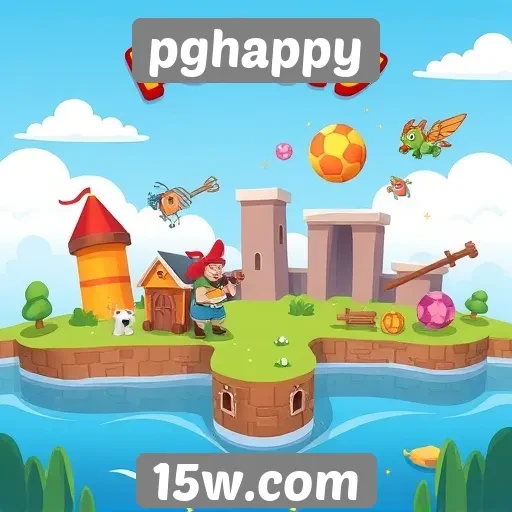 Gameplay inovador no site de pghappy