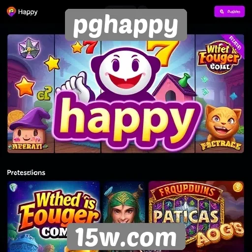 pghappy oferece diversidade de jogos para todos os estilos