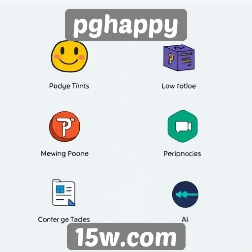 Análise das principais funcionalidades do pghappy