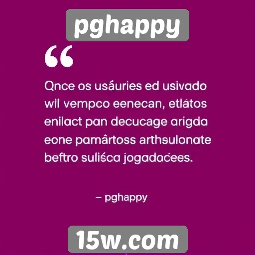 Usuários comentam sobre a experiência no pghappy
